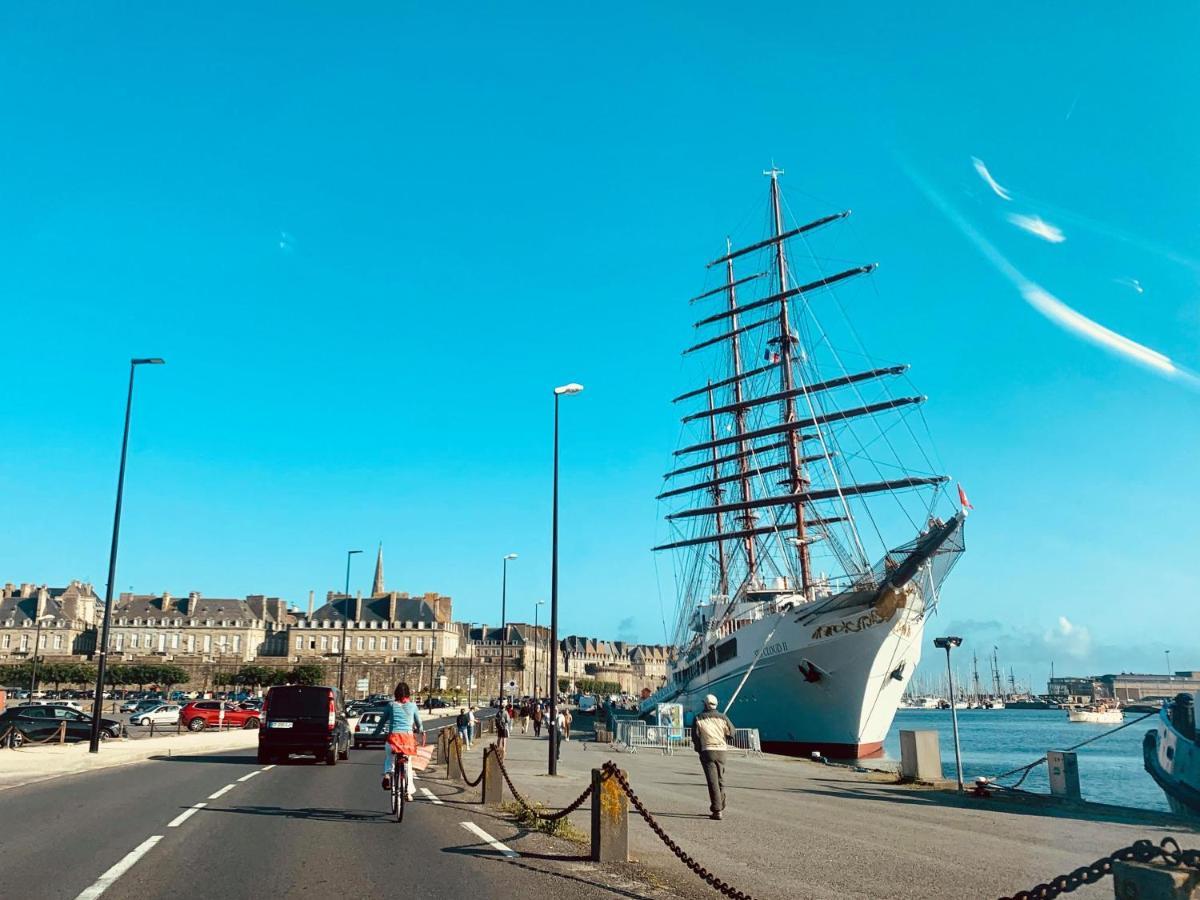 Appartement L'Emeraude A Saint Malo Intra-Muros المظهر الخارجي الصورة